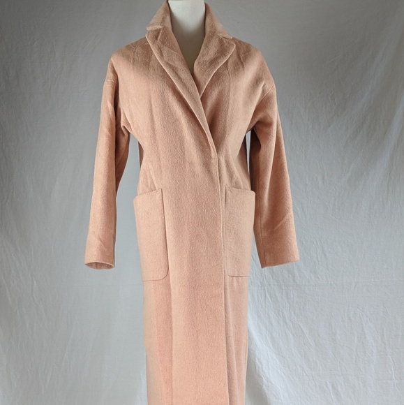 Topshop Jackets & Blazers - TOPSHOP Dusty Pink Coat